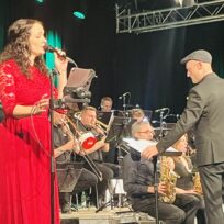 Audi Big Band und Christina Jung beeindrucken