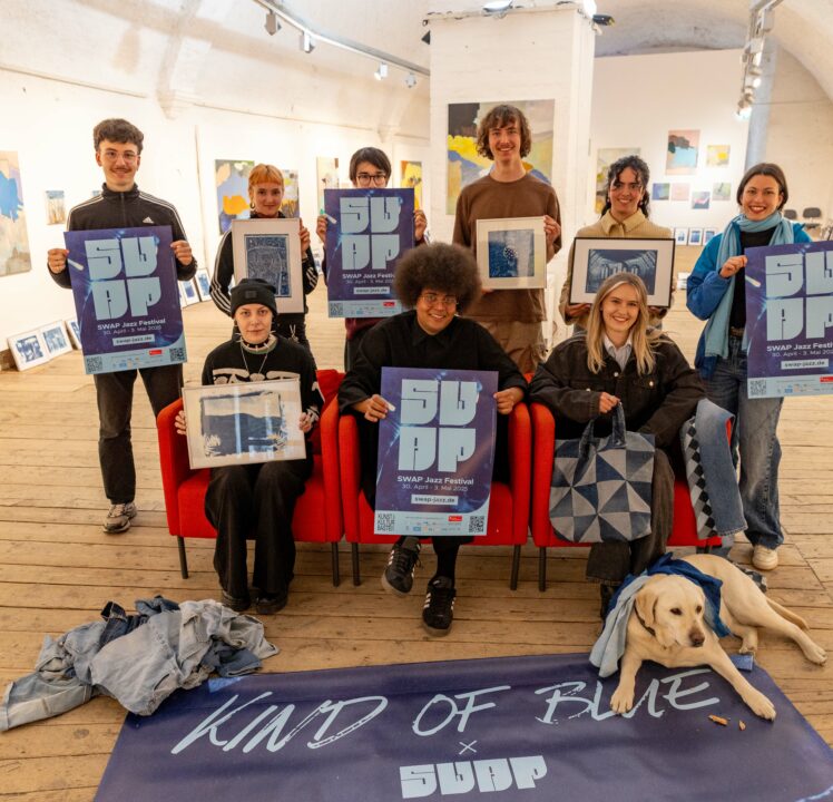 „Kind of Blue“ – Kunst, Mode und Swap-Jazzfestival ab 26. April in der Harderbastei