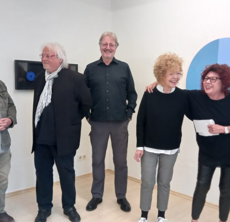 „Vierfarbräume“ mit Post, Thiel, Roy, Luxenburger in Galerie Haas in Ingolstadt