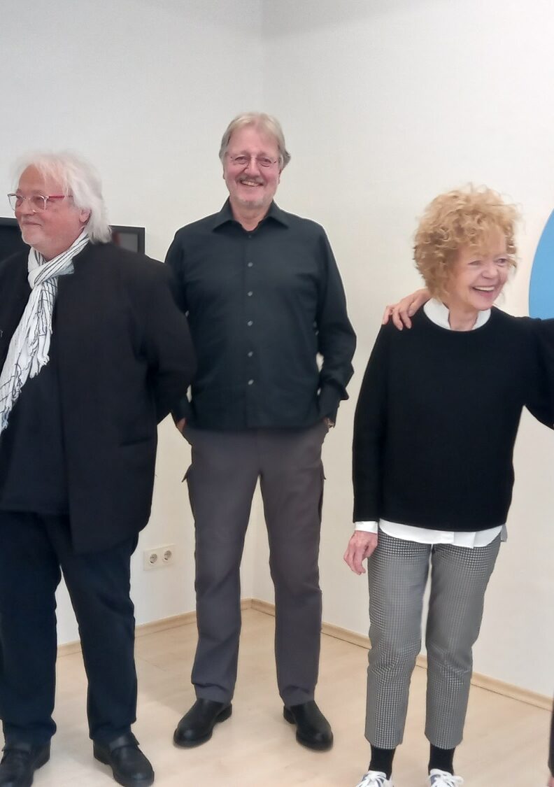 „Vierfarbräume“ mit Post, Thiel, Roy, Luxenburger in Galerie Haas in Ingolstadt