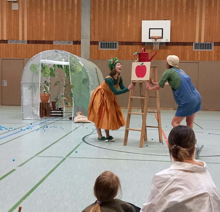 Tanztage: „Das Gewächshaus“ in der Herschelschule