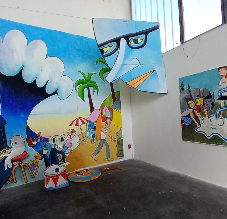 Pop-Art-Künstler Jim Avignon als Zeitchronist – im Neuen Kunstverein Pfaffenhofen