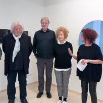 „Vierfarbräume“ mit Post, Thiel, Roy, Luxenburger in Galerie Haas in Ingolstadt