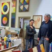 Familienausstellung der Ingolstädter Künstlerfamilie Schölss in Gempfing
