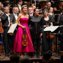 Gespräch mit Anne-Sophie Mutter nach ihrem Konzert bei den Audi Sommerkonzerten