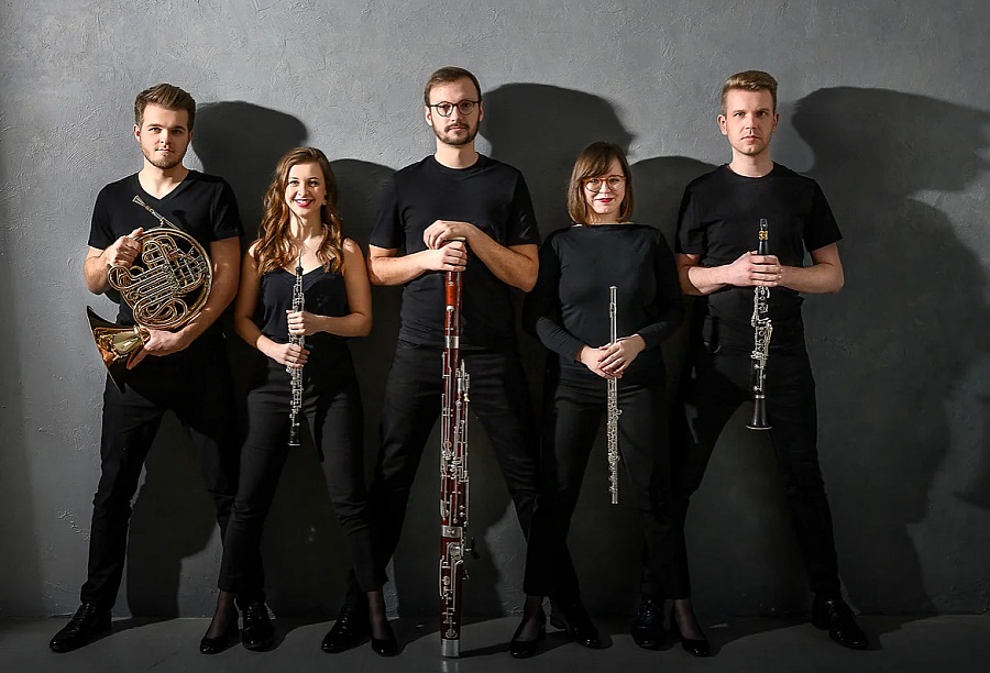 Gewinner des ARD-Musikwettbewerbs 2024, das Alinde Bläserquintett aus Prag kommt zu Sommerkonzerten