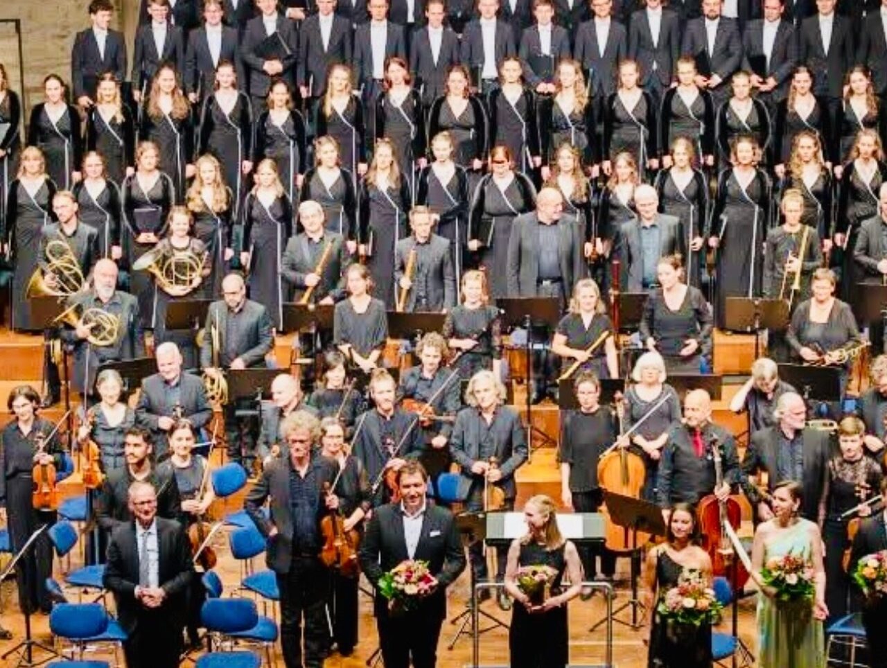 Glanzvoll:Die Audi-Jugendchorakademie mit „Elias“