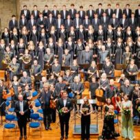 Glanzvoll:Die Audi-Jugendchorakademie mit „Elias“