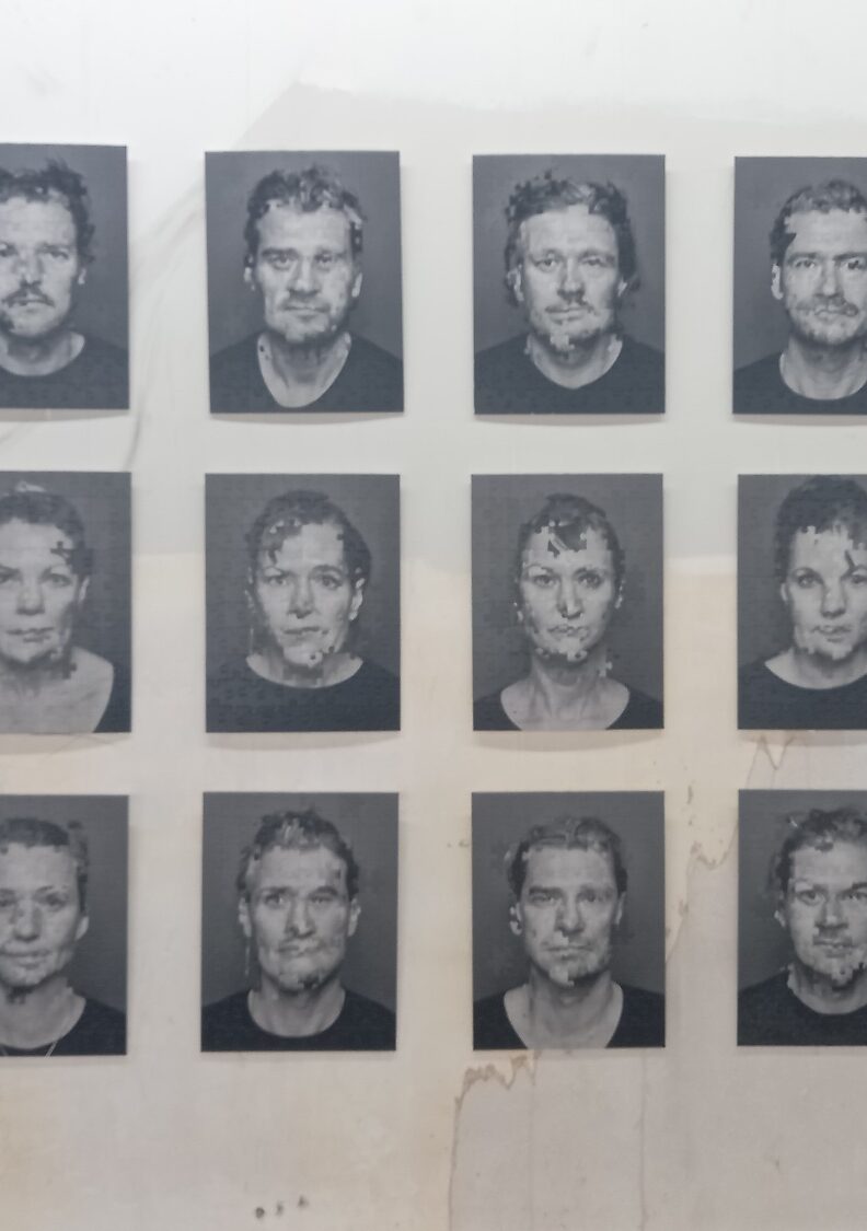 PopUp-Galerie im ehemaligen Schuhhaus Sutor mit Fotopuzzle von Michael Kugler