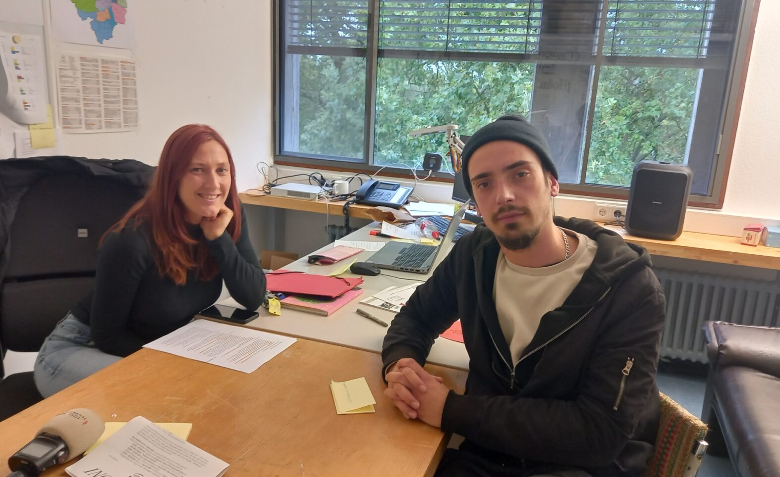 Neue Begegnungsformate des Stadttheaters Ingolstadt. Gespräch mit Lisa-Maria Schacher und Jimmy J. Junk