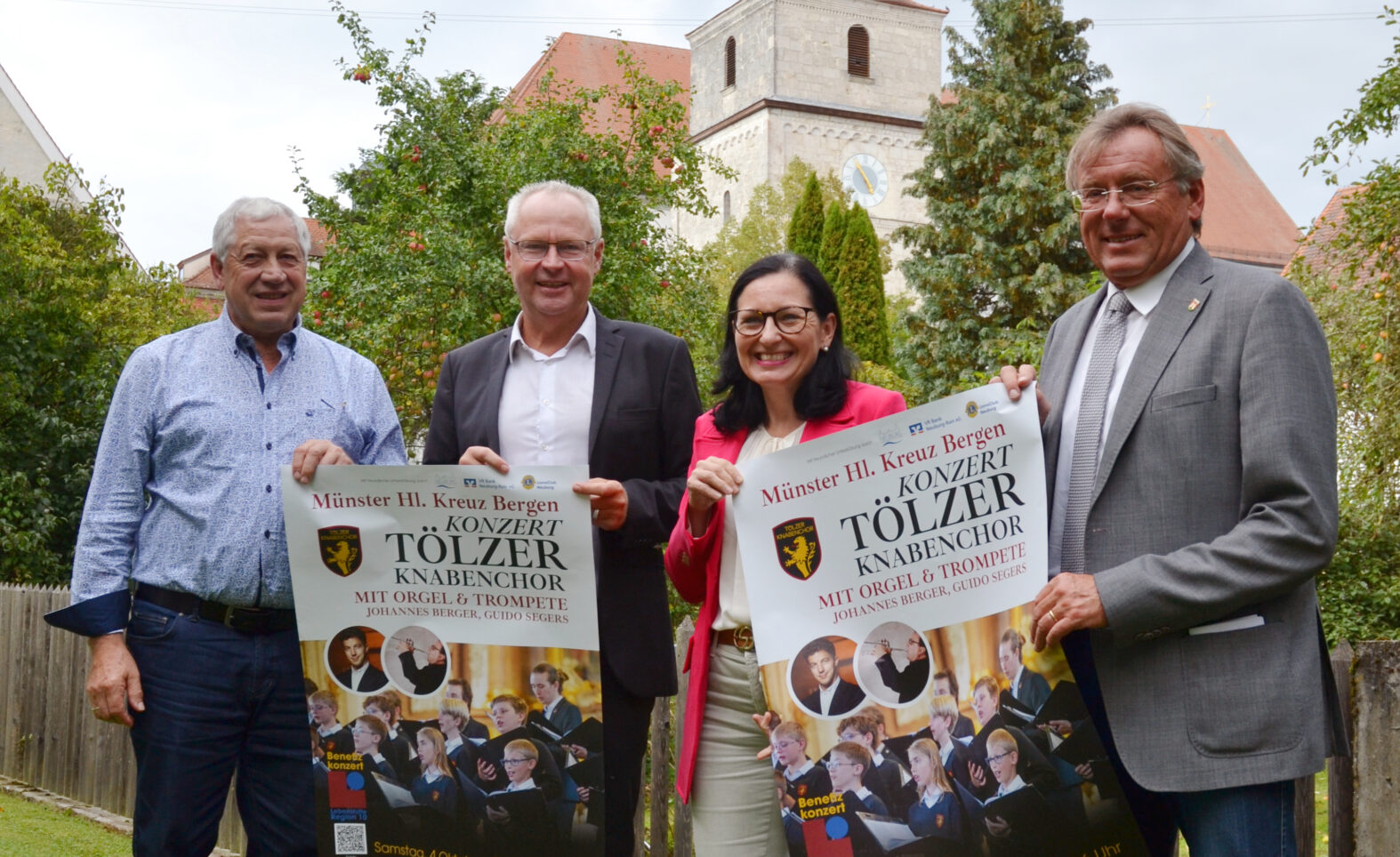 Tölzer Knabenchor am 4. Oktober, 16 Uhr,  im Baringer Münster