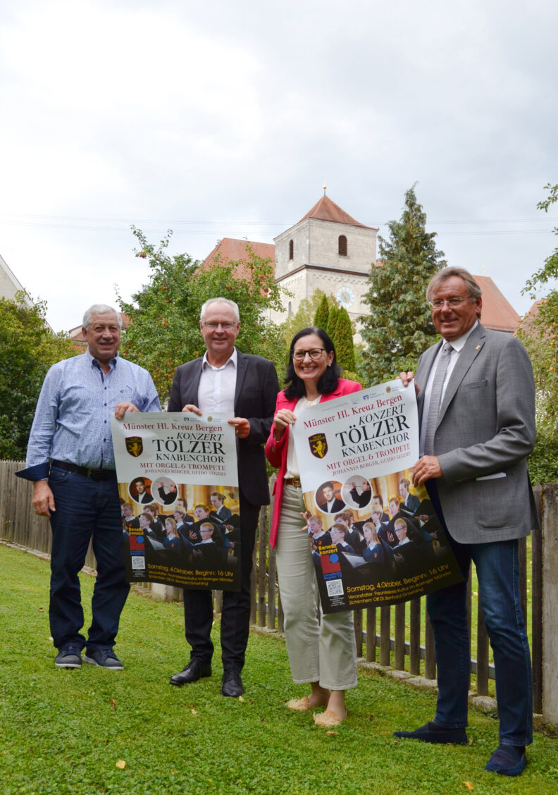 Tölzer Knabenchor am 4. Oktober, 16 Uhr,  im Baringer Münster