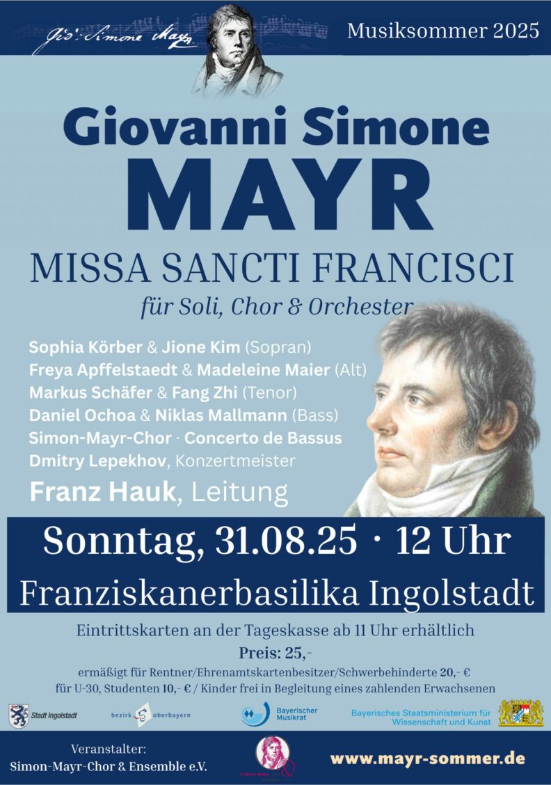 Klangvolle Wiederentdeckung: Simon Mayrs „Missa Sancti Francisci“ in der Franziskanerkirche