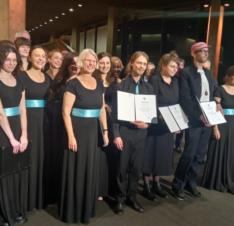 Kulturpreis für Leni Brem-Keil, Kunstförderpreis für Daniel Lange, Klassikförderpreis für Jugendkammerchor
