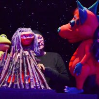 Schanzer Puppenspieler spielen „Die magische Brücke“