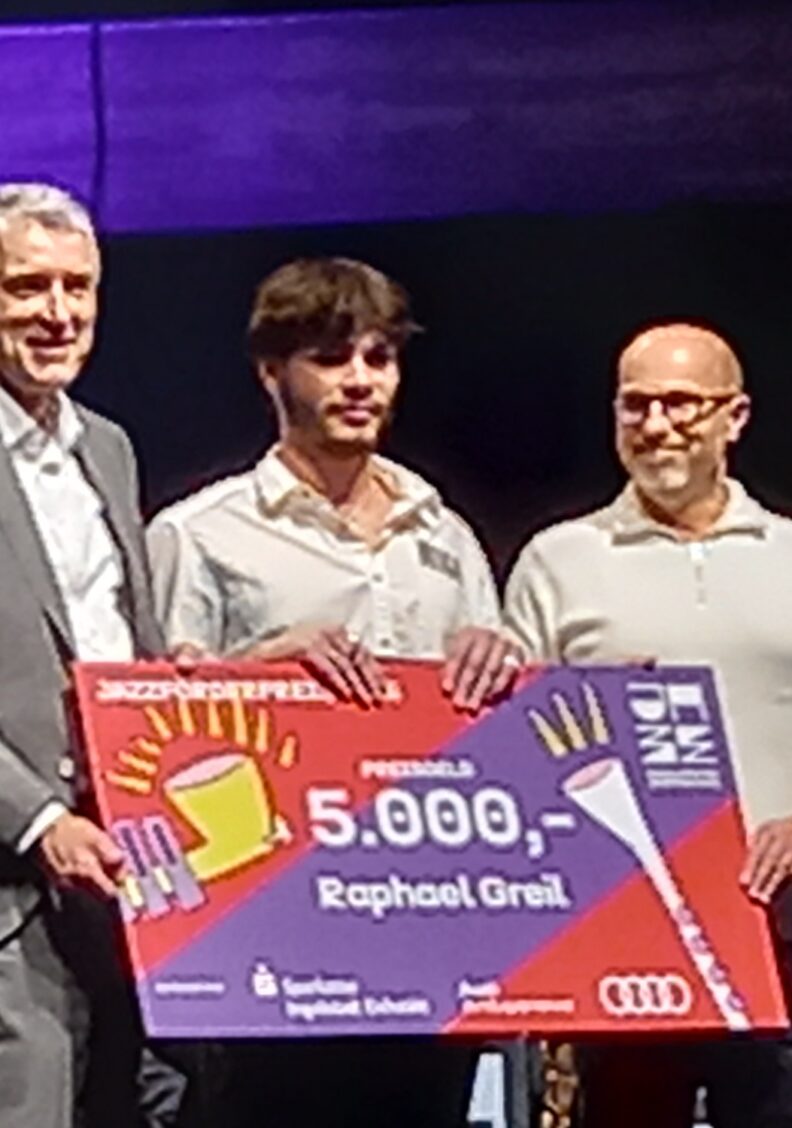 Jazztage Opening mit Jazzförderpreisverleihung an den Trompeter Raphael Greil