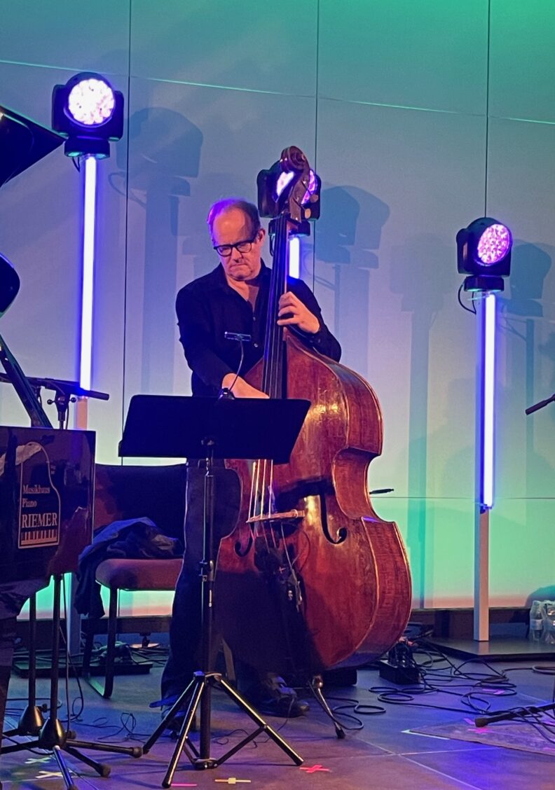 „Motherland“: Dieter Ilg-Trio bei der Jazzparty