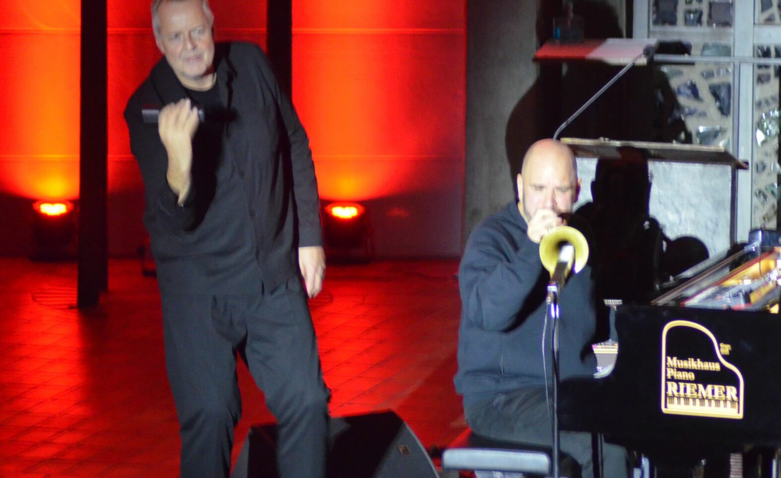 Sebastian Studnitzky und Wolfgang Haffner in St. Pius ( Jazztage IN )
