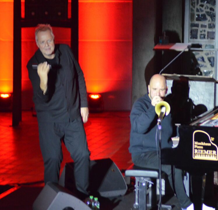 Sebastian Studnitzky und Wolfgang Haffner in St. Pius ( Jazztage IN )