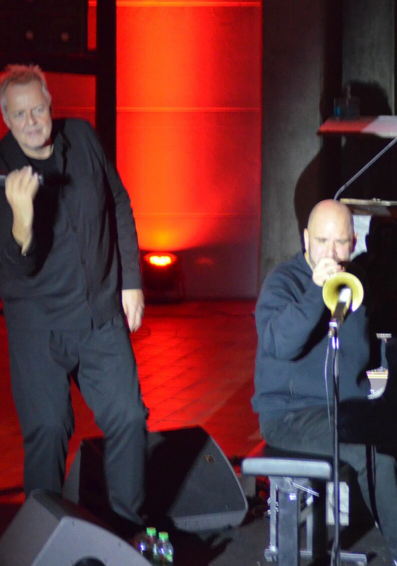 Sebastian Studnitzky und Wolfgang Haffner in St. Pius ( Jazztage IN )