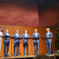 Weihnachtslieder mit „Singer Pur“ bei Konzertvereins-Konzert