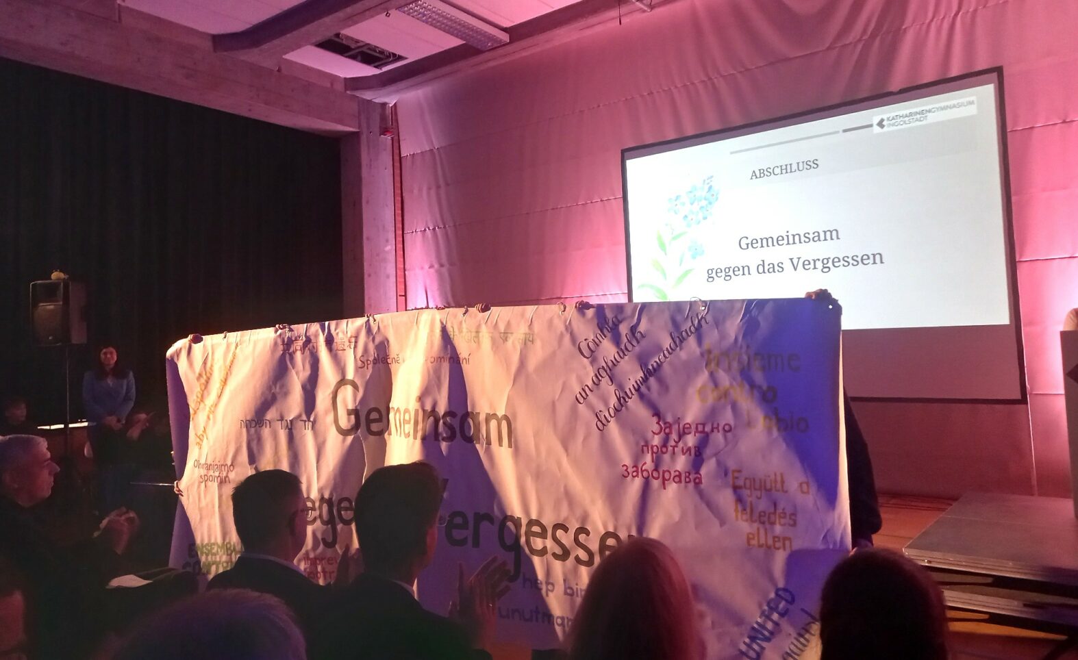 Internationales Holocaust-Gedenken im Katharinengymnasium