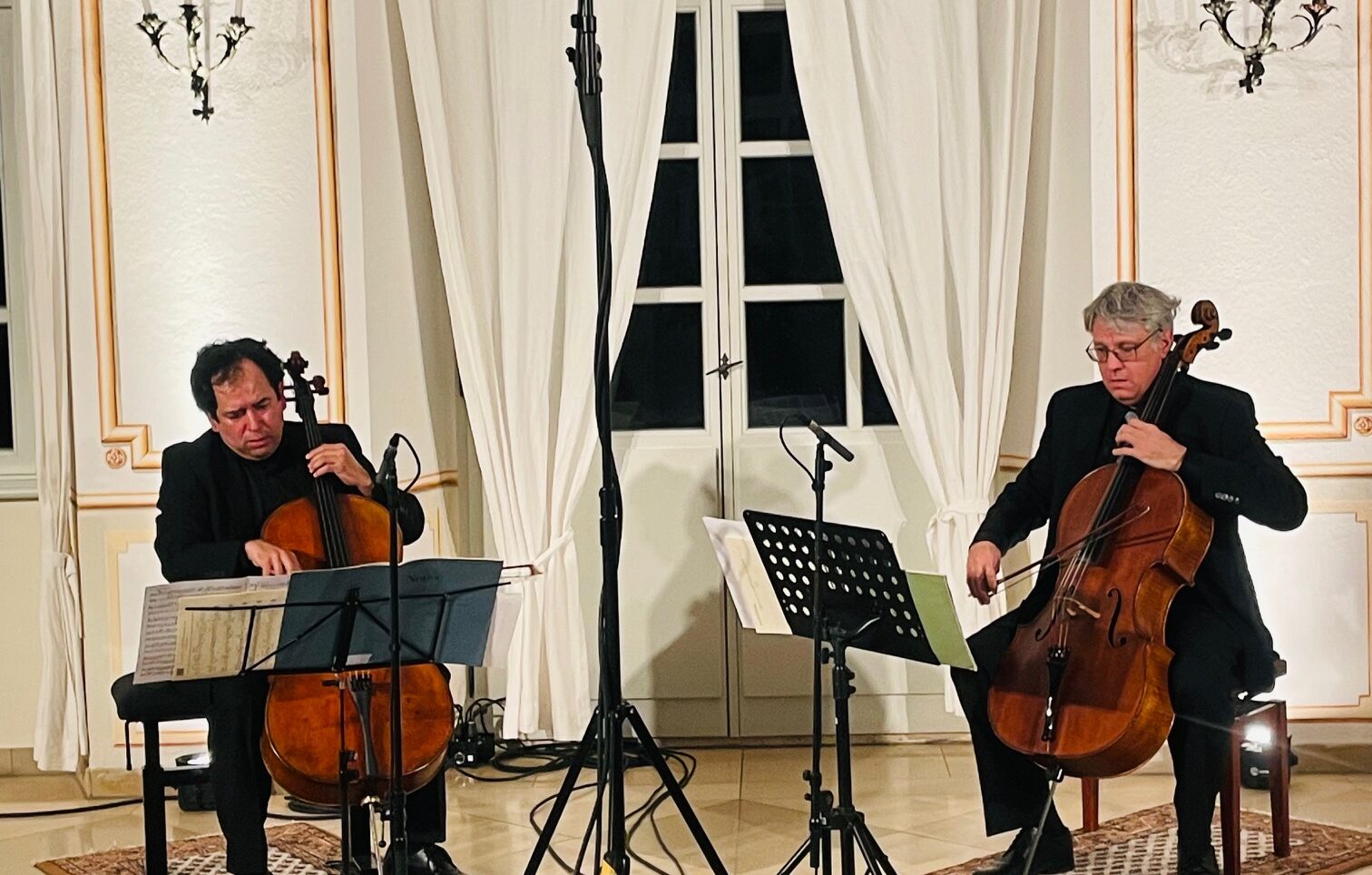 Musik und Magie mit Alexander Suleiman und A. Clavijo- Rojas im Schlösschen Hessellohe/ND