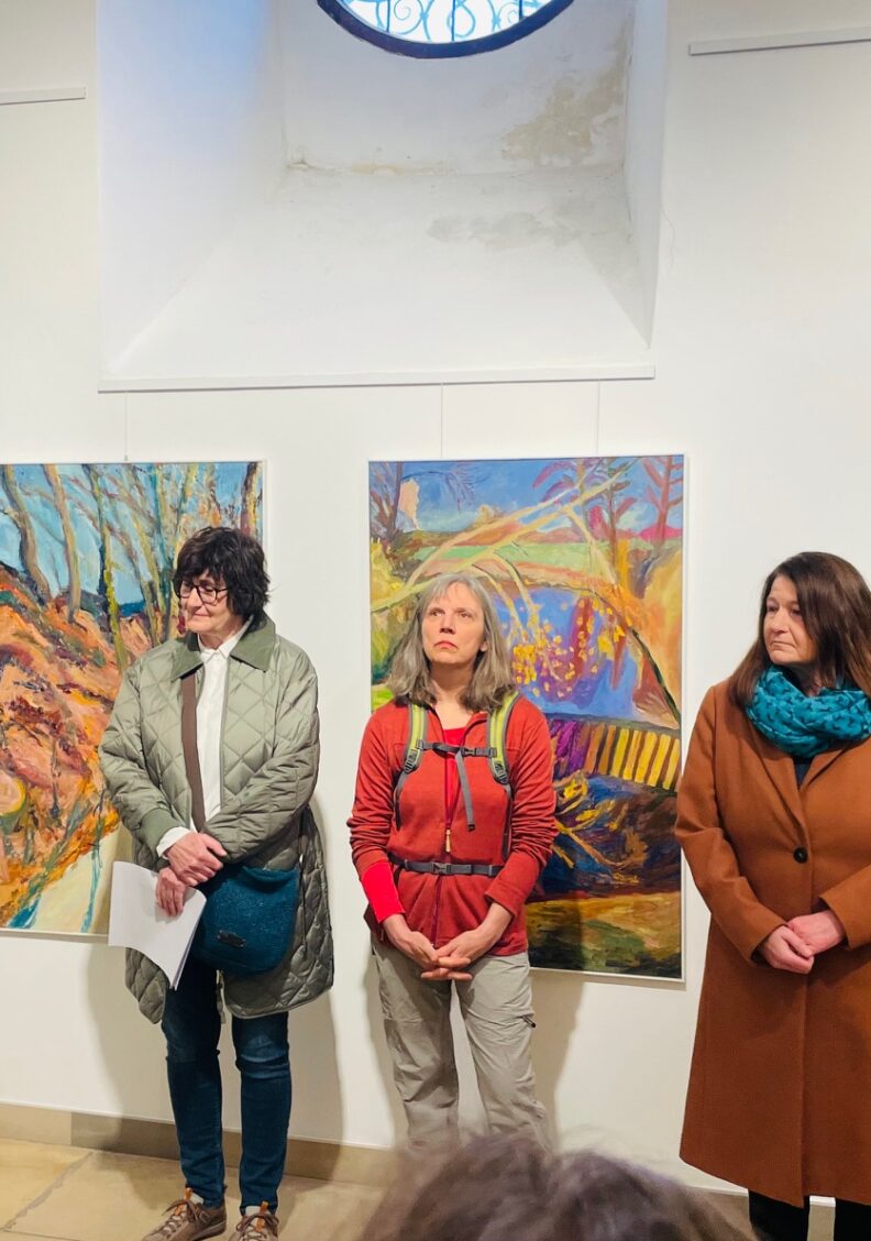 „Licht wird alles, was ich fasse“-Ausstellung BBK in Neuburg / Rathausfletz