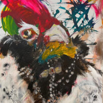 Von Hühnern und Wölfen. Ausstellung von E.A.Jung im Bauerngerätemuseum