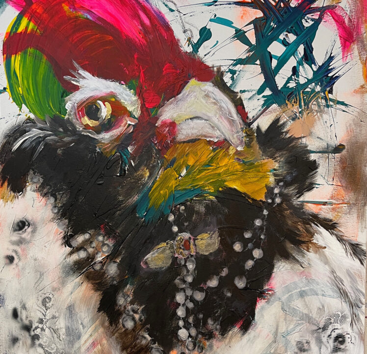 Von Hühnern und Wölfen. Ausstellung von E.A.Jung im Bauerngerätemuseum