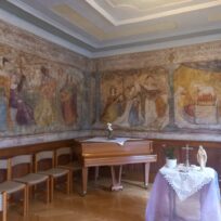 Der von Schwester Euphemia gemalte „Wonnegarten“ im Gnadenthalkloster