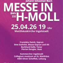 Liturgische Form und konzertante Freiheit, Intimität und überwältigende Klangarchitektur: Der Kammerchor Ingolstadt führt Bachs h-Moll-Messe auf