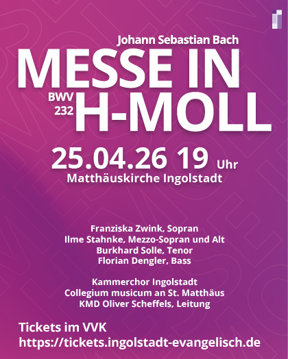 Liturgische Form und konzertante Freiheit, Intimität und überwältigende Klangarchitektur: Der Kammerchor Ingolstadt führt Bachs h-Moll-Messe auf
