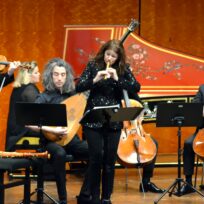 Dorothee Oberlinger (Blockflöte) beeindruckt bei Kammerphilharmonie IN