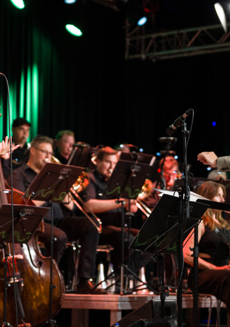 Juliette Brousset bei der Audi- Big – Band IN