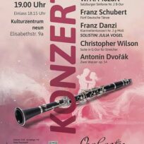 Die Orchesterinitiative spielt ihr Frühjahrskonzert im Kulturzentrum neun mit Klarinettistin Julia Vogel