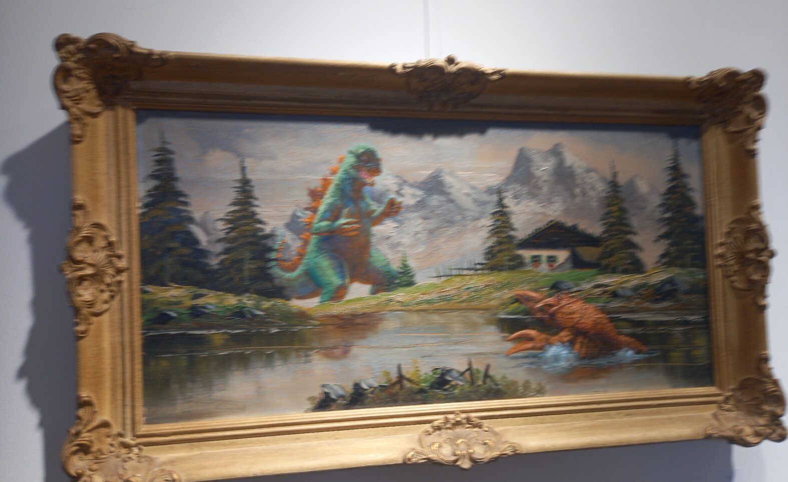 „Übermalungen“ von Robert Andreas Drude in Städt. Galerie Pfaffenhofen