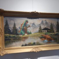 „Übermalungen“ von Robert Andreas Drude in Städt. Galerie Pfaffenhofen