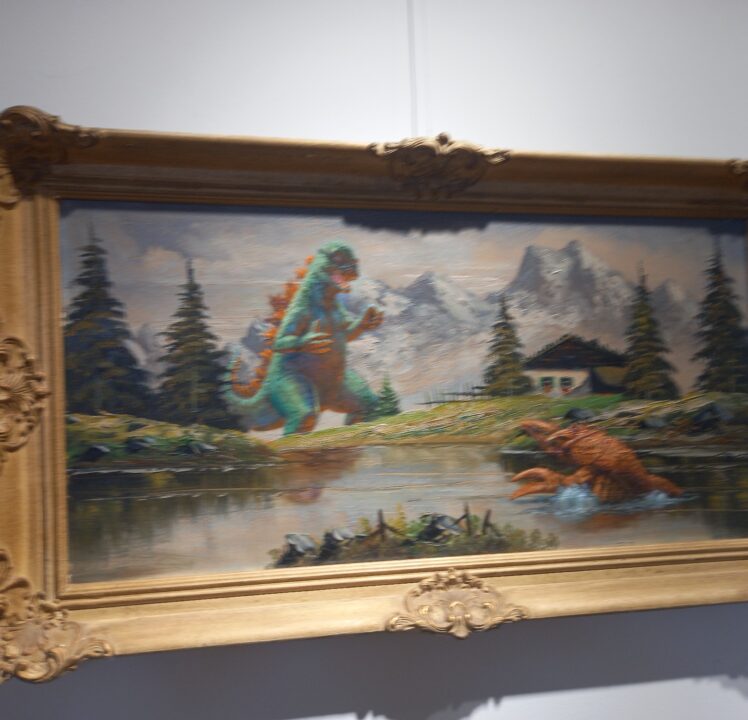 „Übermalungen“ von Robert Andreas Drude in Städt. Galerie Pfaffenhofen