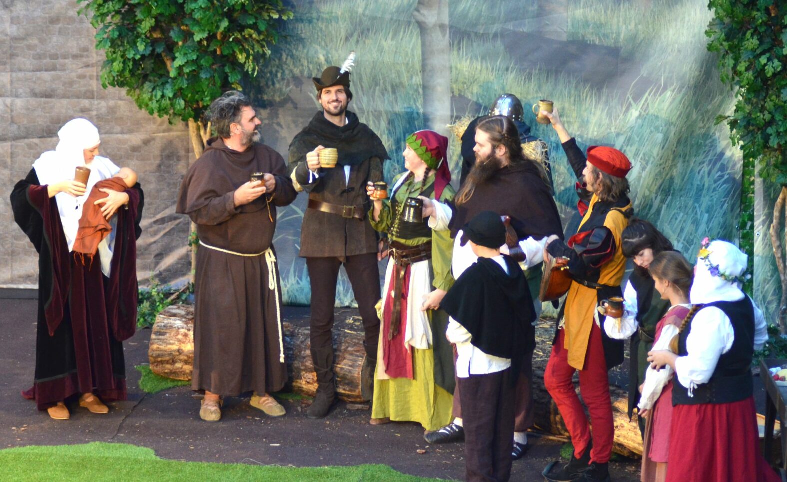 Robin Hood im Schlosshof Neuburg- Eindrucksvolles Szenario vor einmalig schöner Kulisse