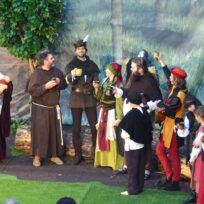 Robin Hood im Schlosshof Neuburg- Eindrucksvolles Szenario vor einmalig schöner Kulisse