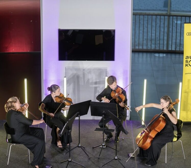 Barbican Quartet beeindruckt bei Audi-Sommerkonzerten