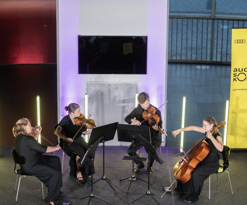 Barbican Quartet beeindruckt bei Audi-Sommerkonzerten