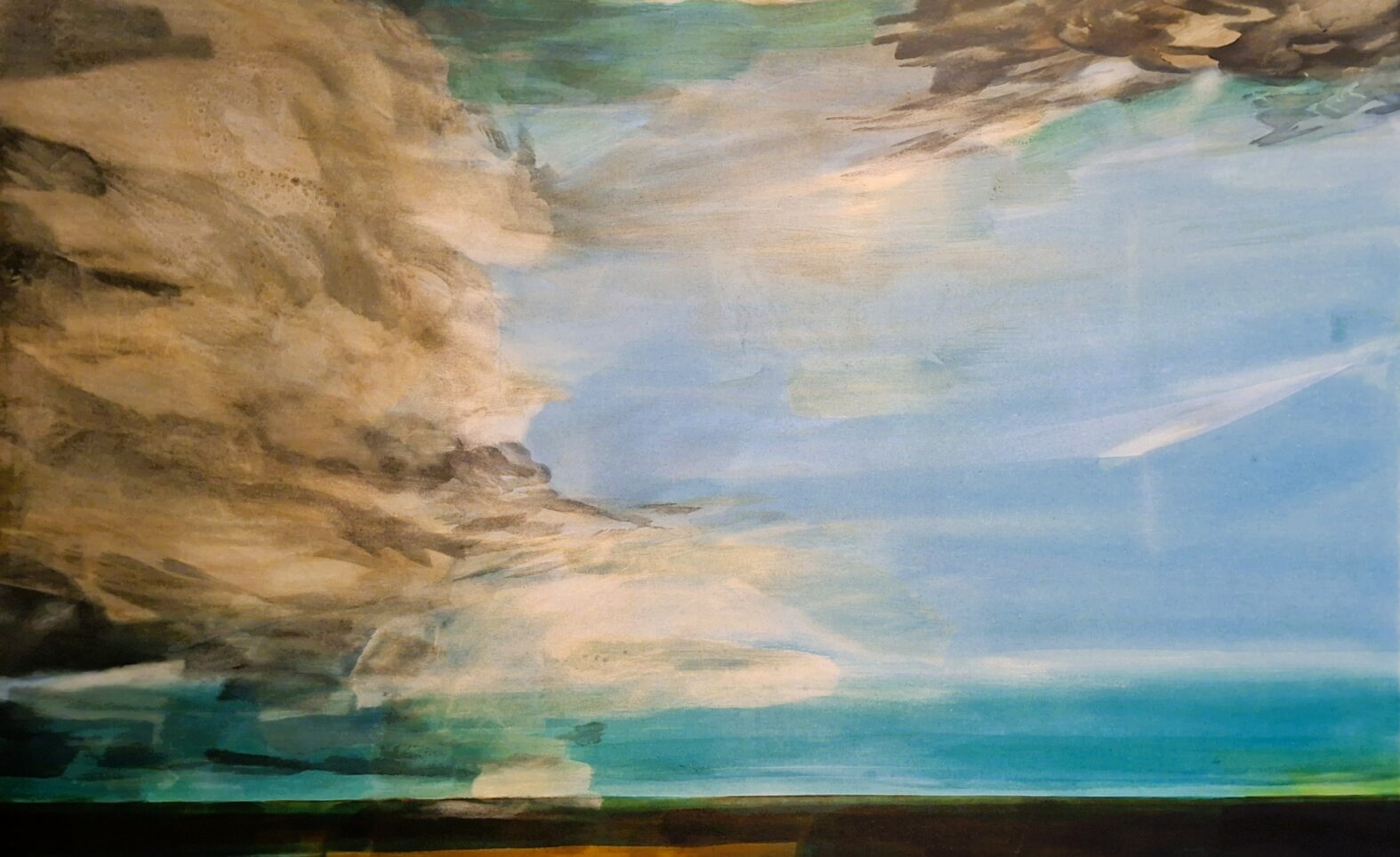 „Weites Land“: Ausstellung von Viktor Scheck in der Kleinen Galerie im Kunsthof in Schrobenhausen