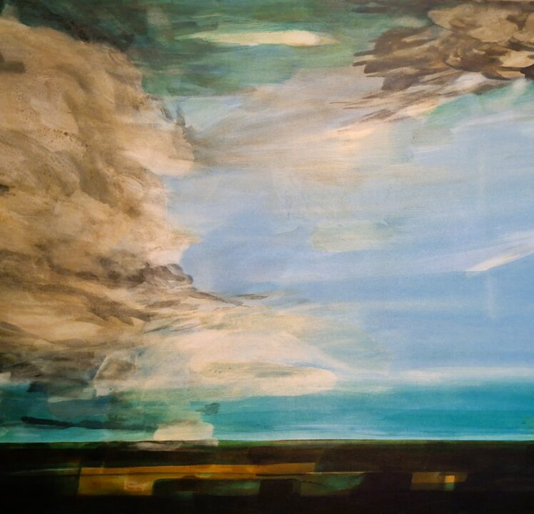 „Weites Land“: Ausstellung von Viktor Scheck in der Kleinen Galerie im Kunsthof in Schrobenhausen