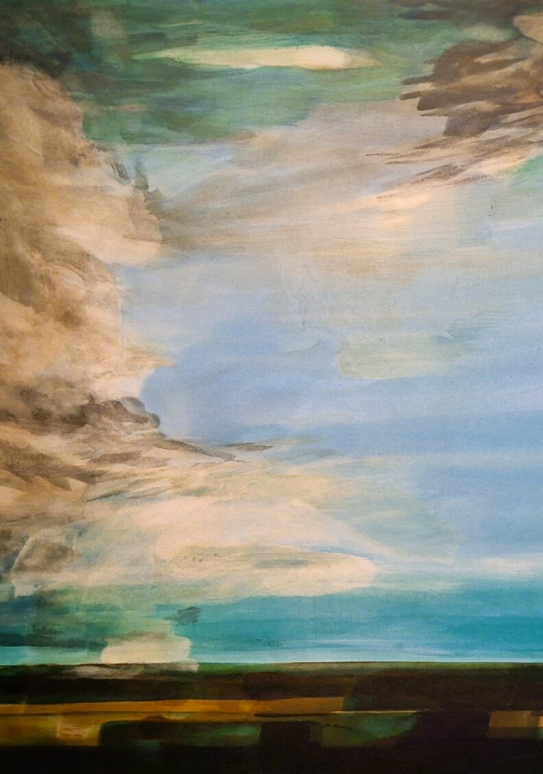 „Weites Land“: Ausstellung von Viktor Scheck in der Kleinen Galerie im Kunsthof in Schrobenhausen