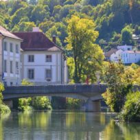 Archäologische Reise in die Eichstätter Baugeschichte: Spitalbrücke und Batterieturm